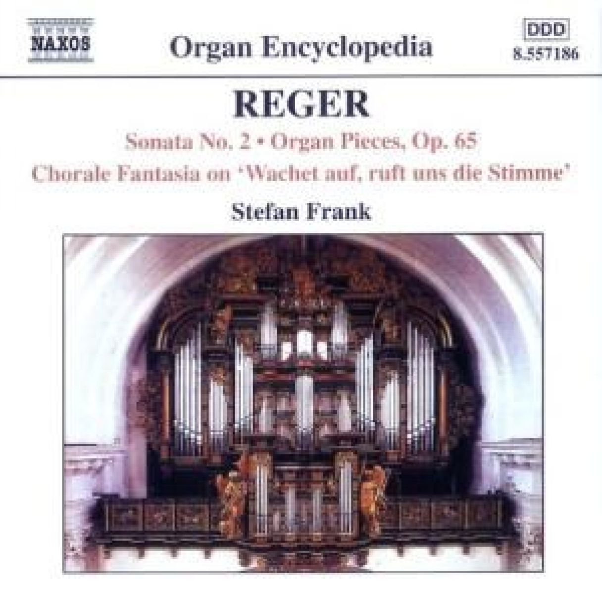 Afbeelding van Stefan Frank - Reger: Organ Works Volume 5
