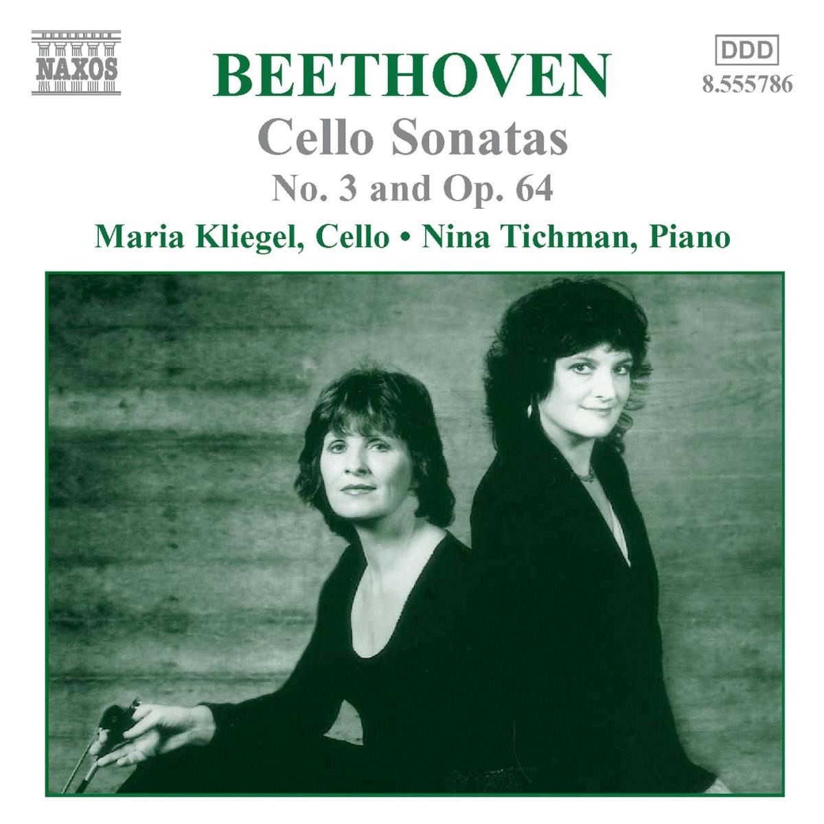 Afbeelding van Maria Kliegel & Nina Tichman - Beethoven: Music For Cello And Piano Volume 2