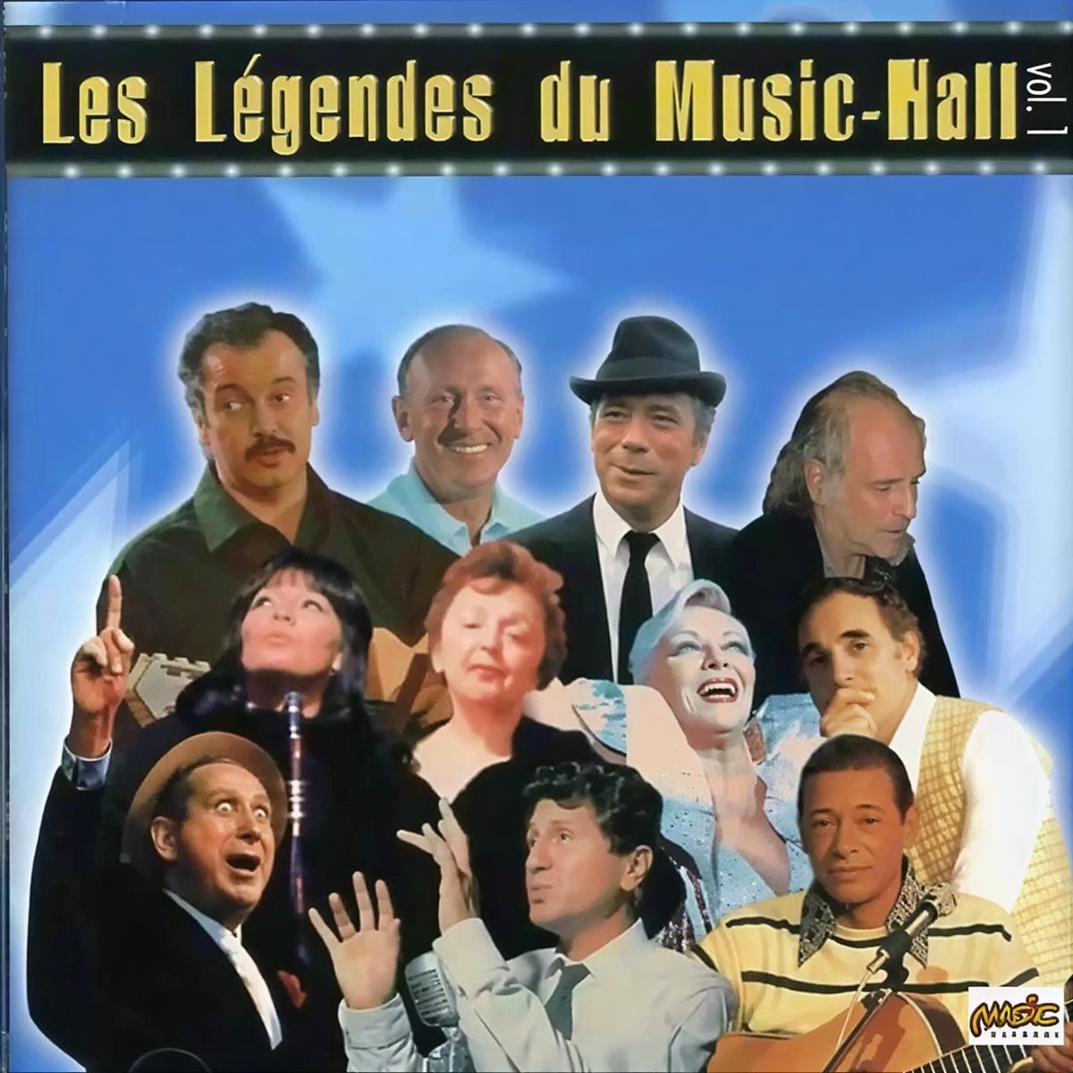 Afbeelding van Various Artists - Les Legendes Du Music-Hall, Vol. 1
