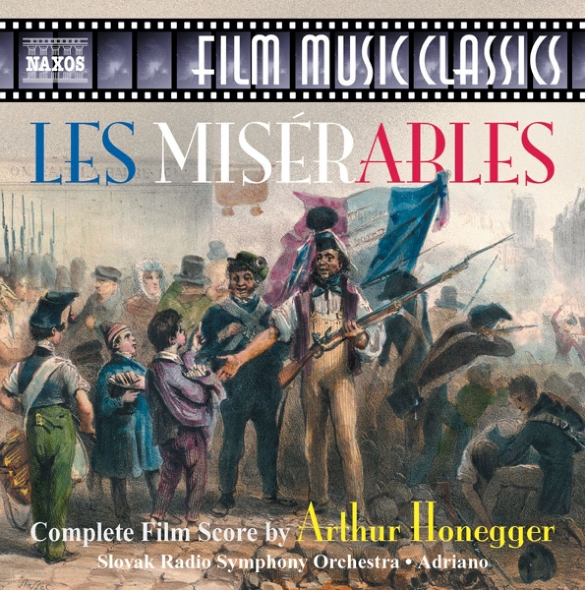 Afbeelding van Slovak Radio Symphony Orchestra, Adriano - Honegger: Les Misérables