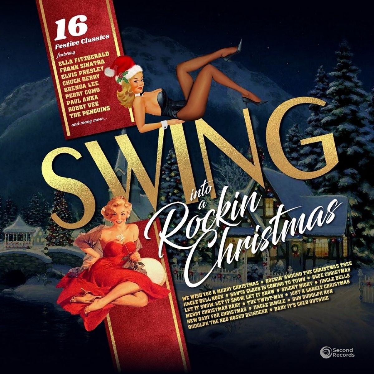Afbeelding van Various Artists - Swing Into A Rockin Christmas: 16 Festive Classics