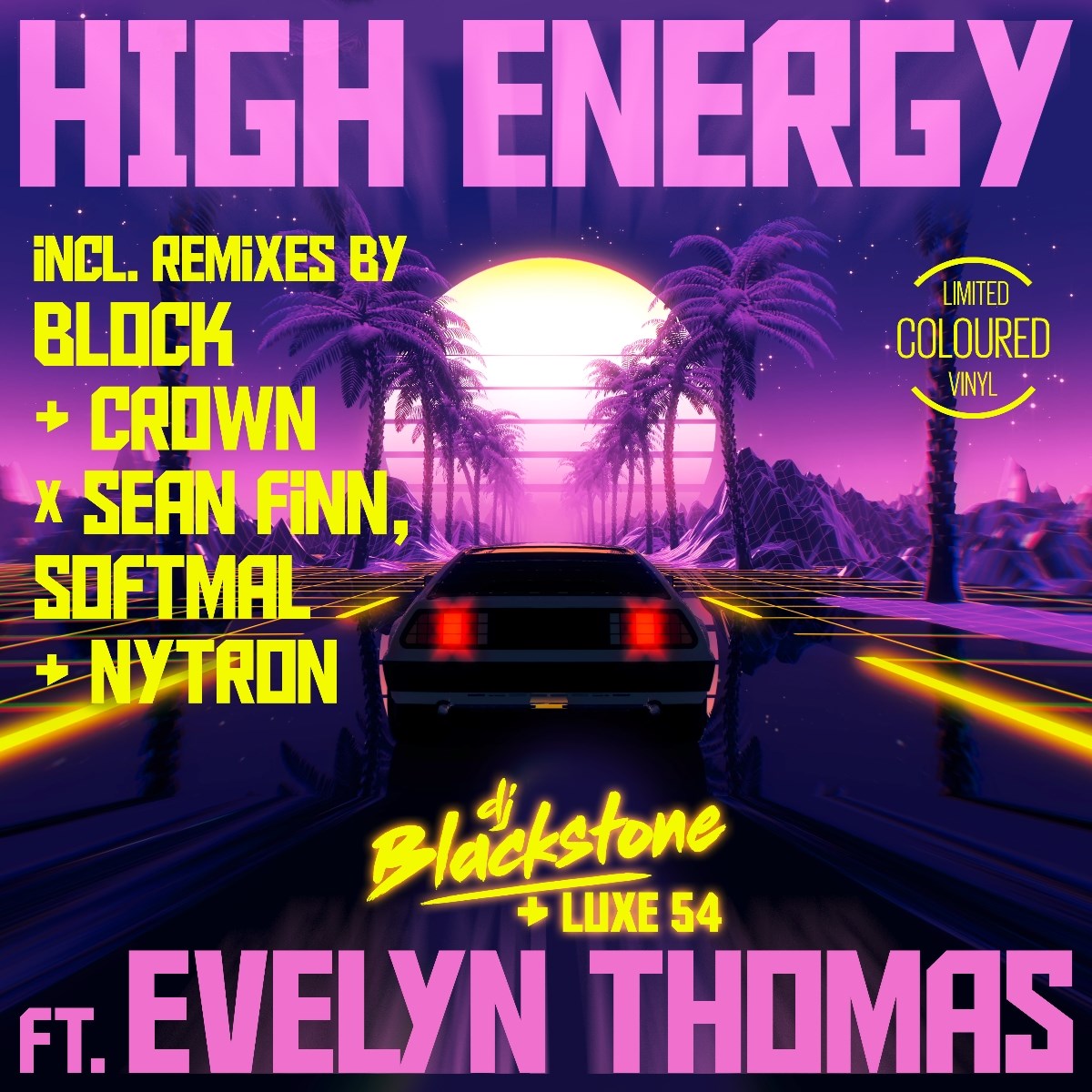 Afbeelding van DJ Blackstone & Luxe 54 Feat. Evelyn Thomas - High Energy