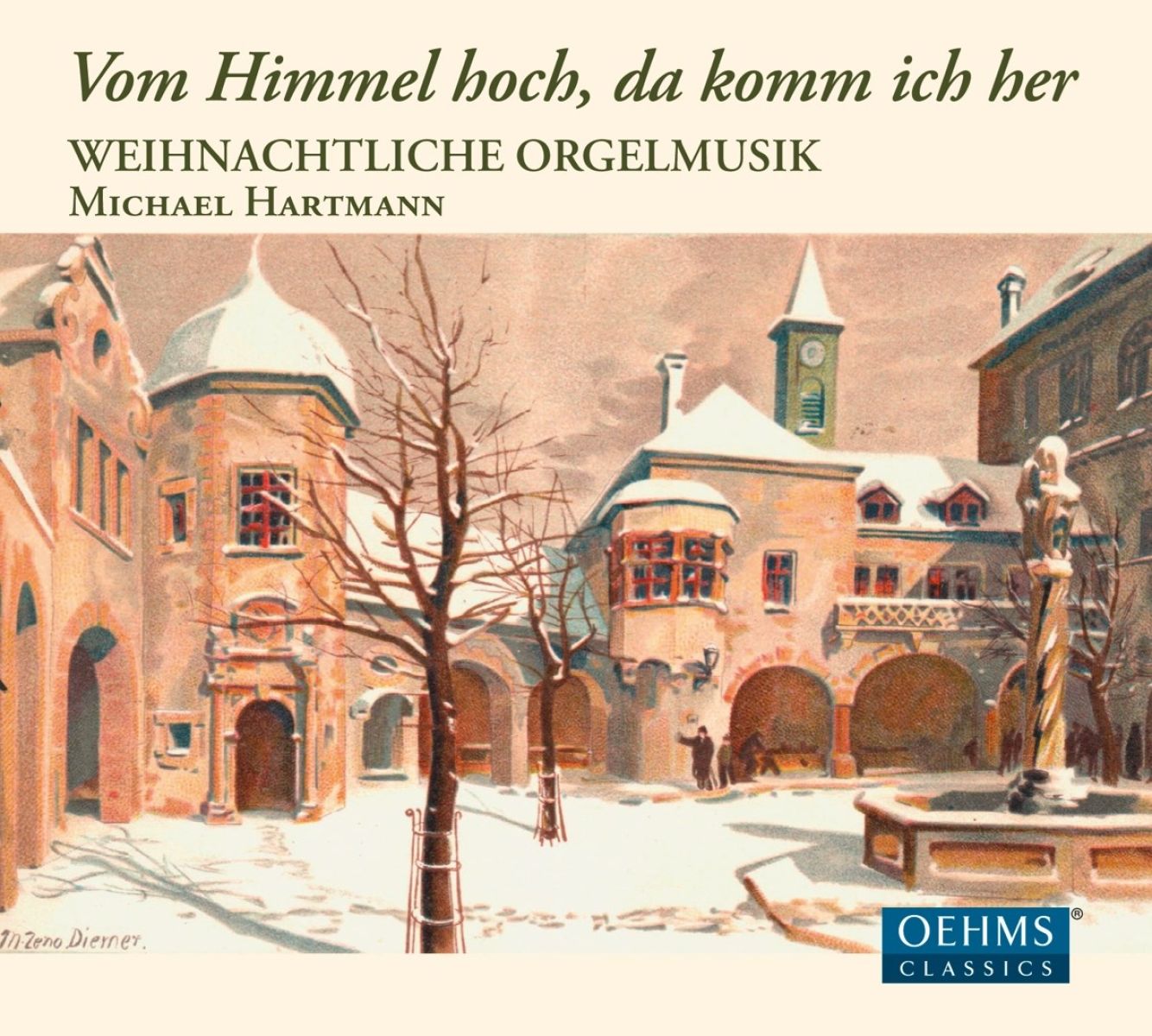 Afbeelding van Michael Hartmann - Vom Himmel Hoch, Da Komm Ich Her: Weihnachtliche Orgelmusik