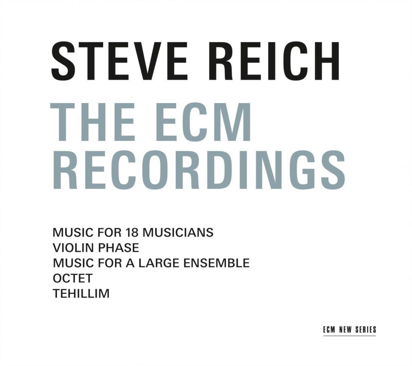 Afbeelding van Steve Reich - The ECM Recordings