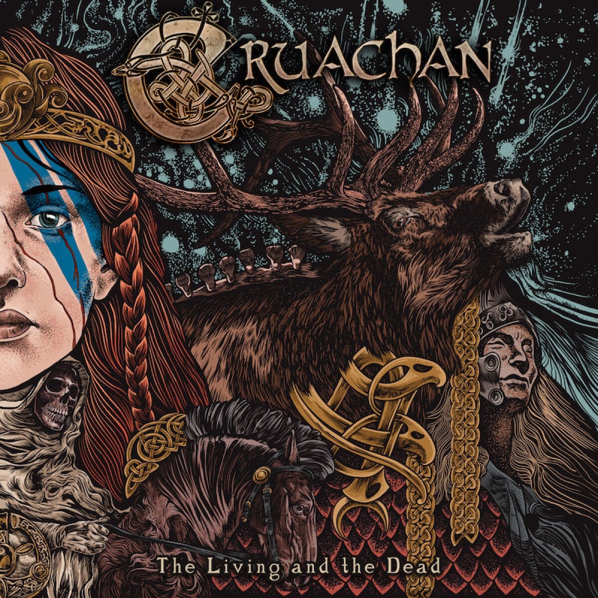 Afbeelding van Cruachan - The Living And The Dead