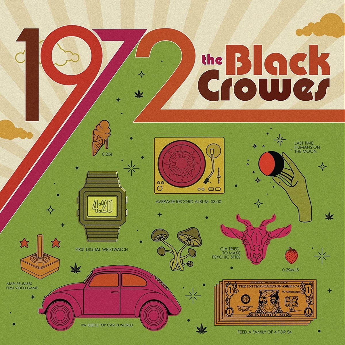 Afbeelding van Black Crowes - 1972