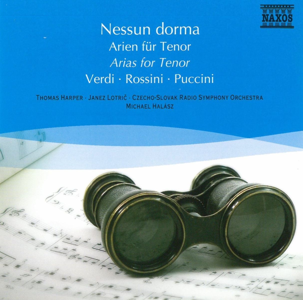 Afbeelding van Thomas Harper, Janez Lotric, Michael Halász - Nessun Dorma, Arias For Tenor