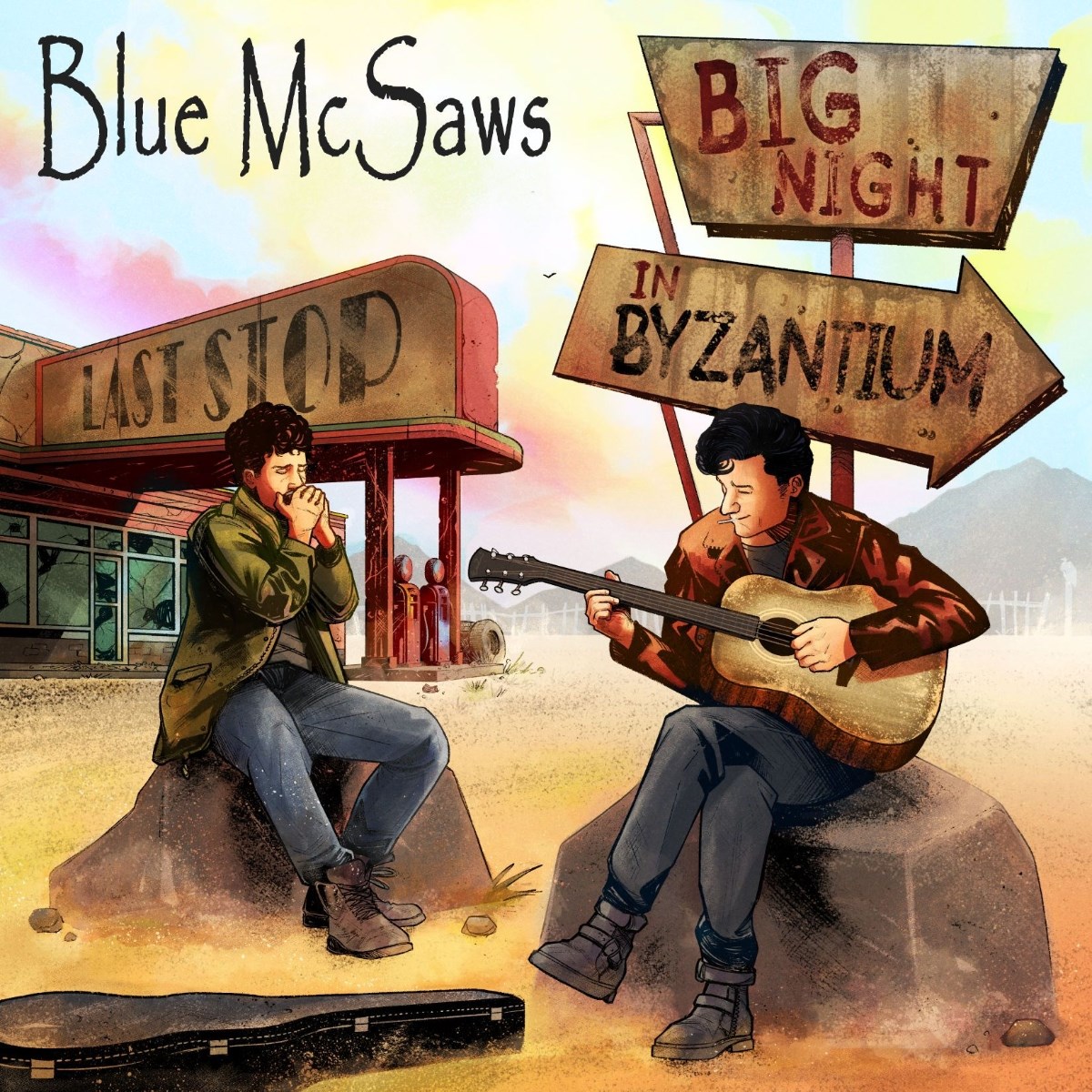 Afbeelding van Blue McSaws - Big Night In Byzantium