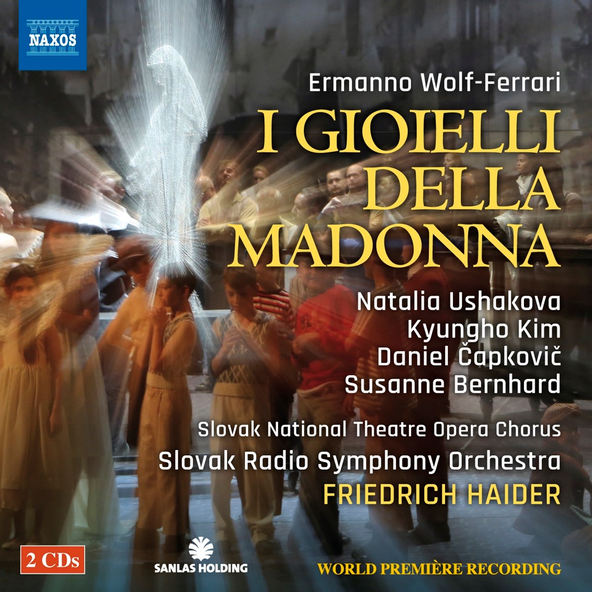 Afbeelding van Slovak Radio Symphony Orchestra - Wolf-Ferrari: I Gioielli Della Madonna