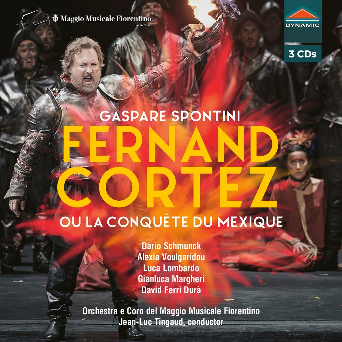Afbeelding van Orchestra E Coro Del Maggio Musicale Fiorentino - Spontini: Fernand Cortez Ou La Conquête Du Mexique