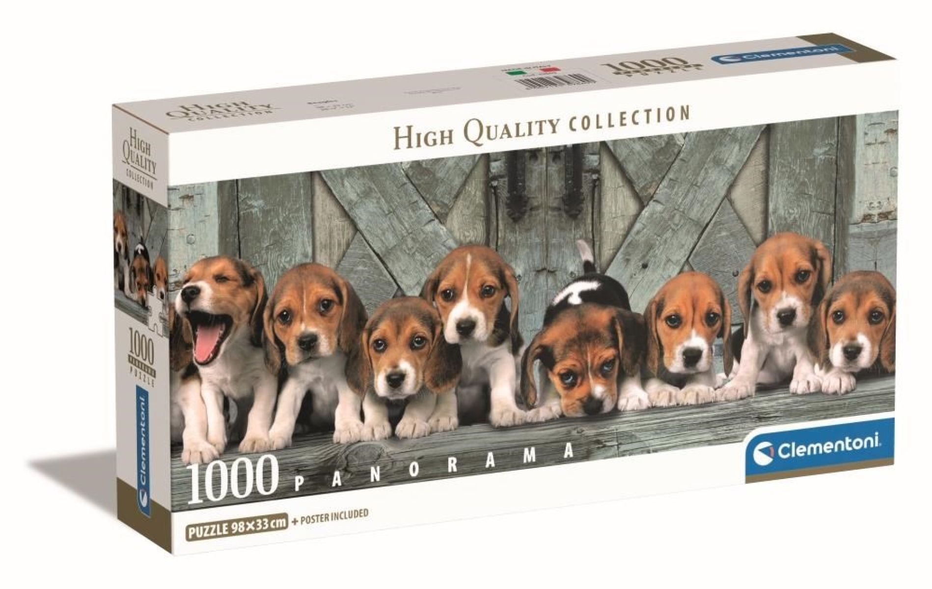 Afbeelding van Beagles - Panorama (Compact Box 1000 stukjes)