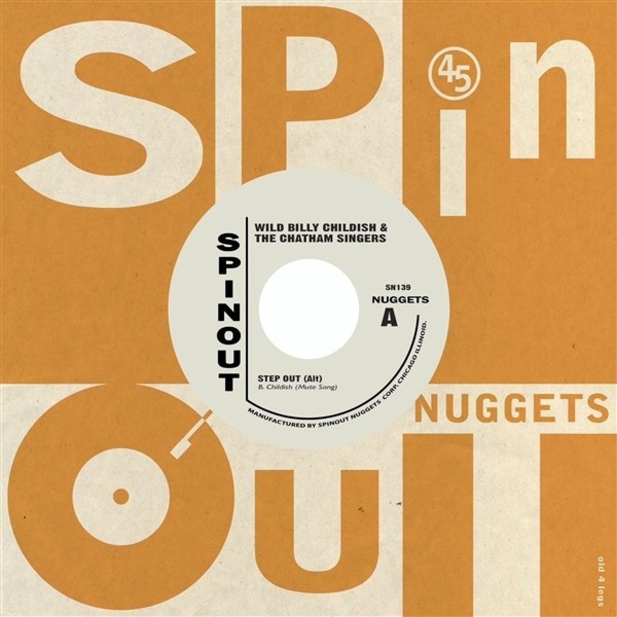 Afbeelding van Billy Childish & The Chatham Singers - Step Out (Alt)/Upside Mine