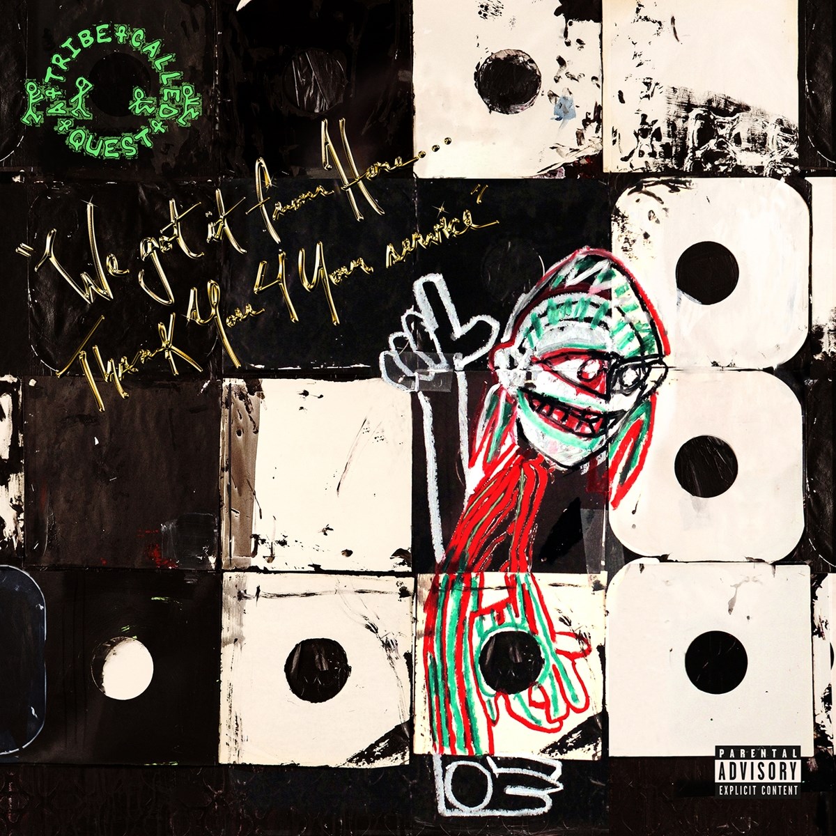 Afbeelding van A Tribe Called Quest - We Got It from Here... Thank You 4 Your Service