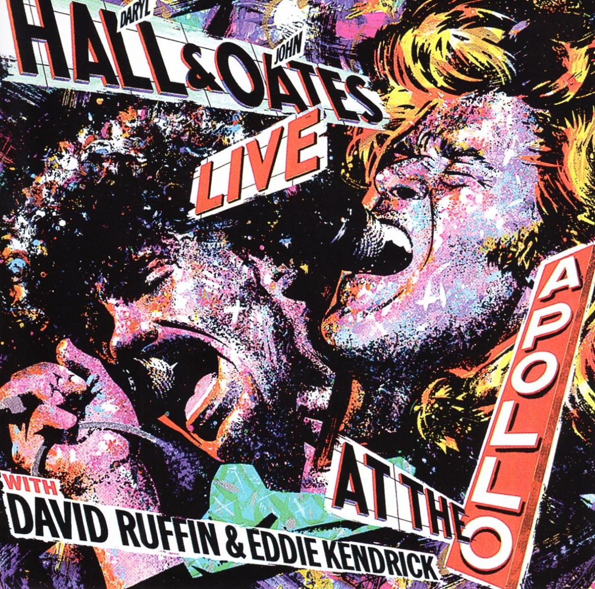 Afbeelding van Daryl Hall & John Oates With David Ruffin & Eddie Kendricks - Live At The Apollo