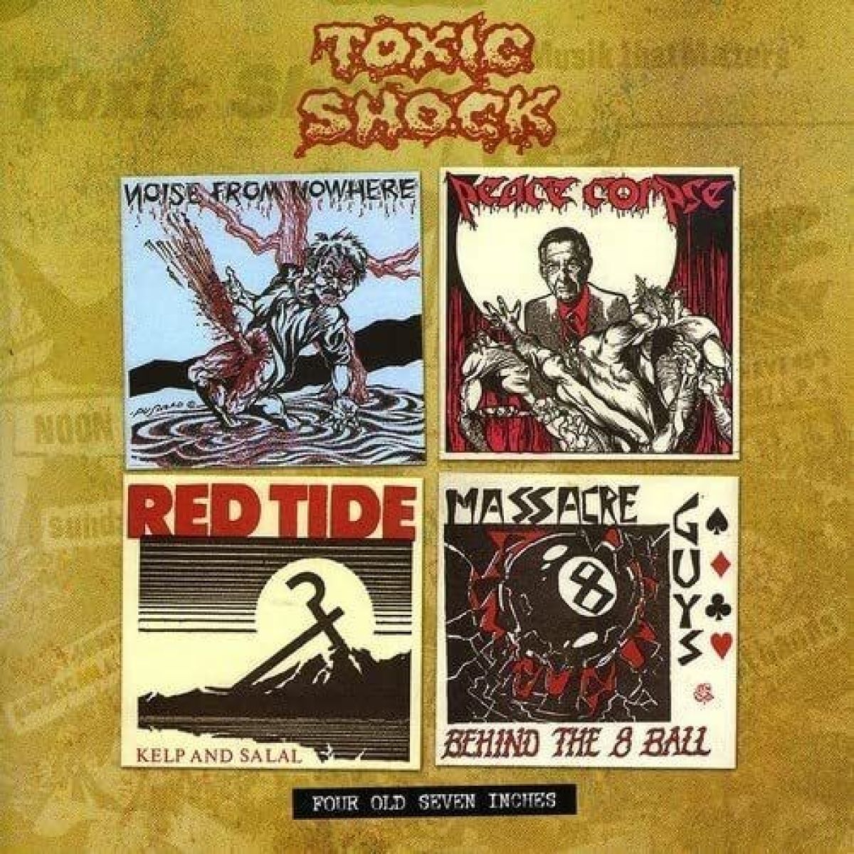 Afbeelding van Various Artists - Toxic Shock: Four Old Seven Inches