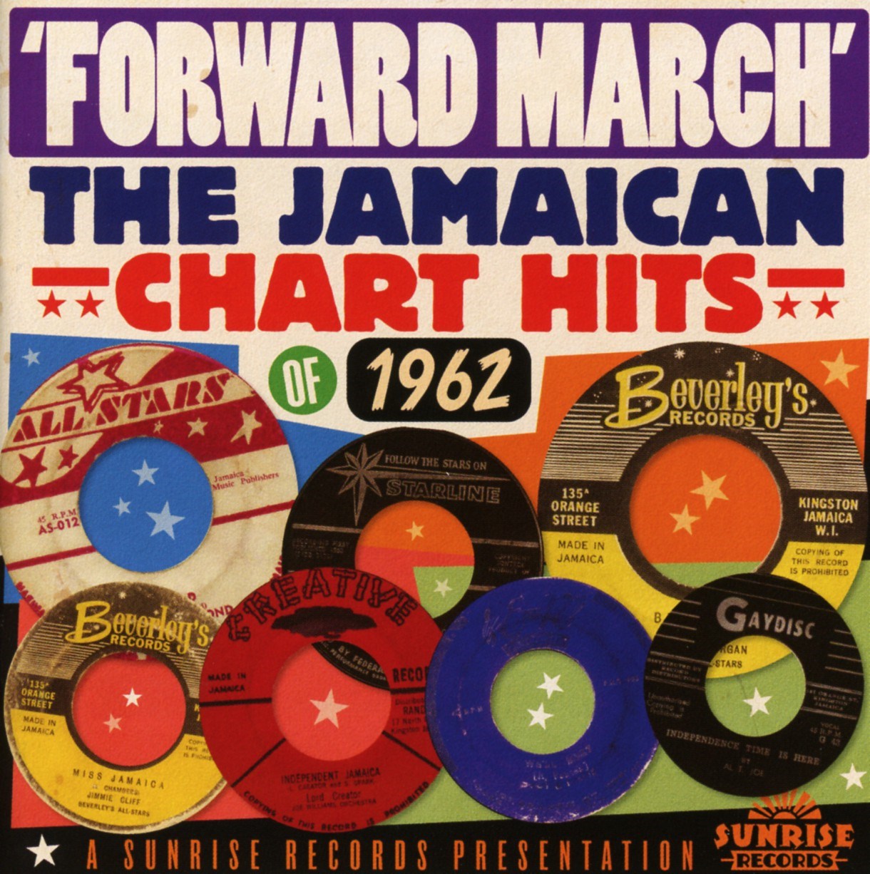 Afbeelding van Various Artists - Forward March: The Jamaican Chart Hits of 1962