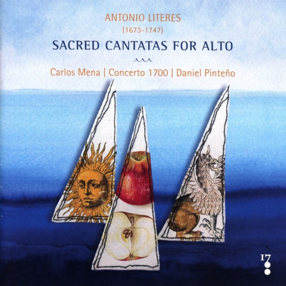 Afbeelding van Carlos Mena, Concerto 1700, Daniel Pinteno - Antonio Literes: Sacred Cantatas For Alto