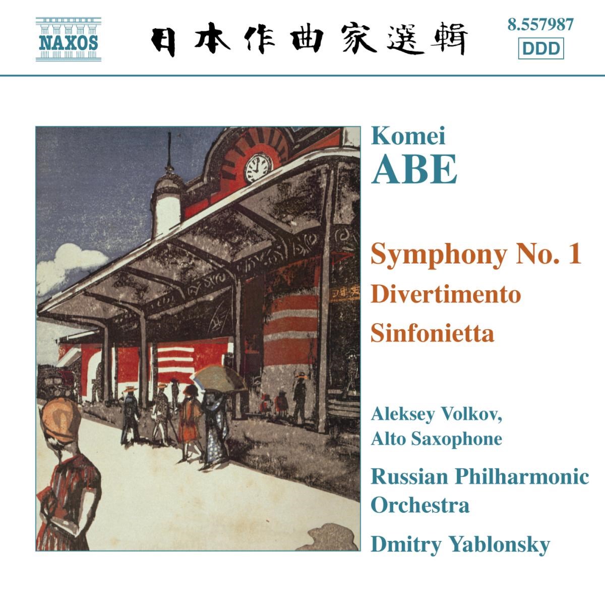 Afbeelding van Aleksey Volkov, Russian Philharmonic Orchestra, Dmitry Yablonsky - Abe: Symphony No.1