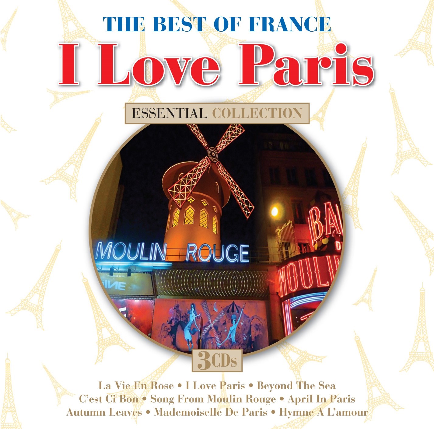 Afbeelding van Various Artists - The Best Of France: I Love Paris