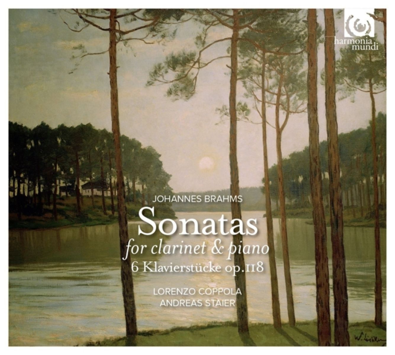 Afbeelding van Lorenzo Coppola & Andreas Staier - Brahms: Sonatas For Clarinet & Piano | 6 Klavierstücke Op. 118