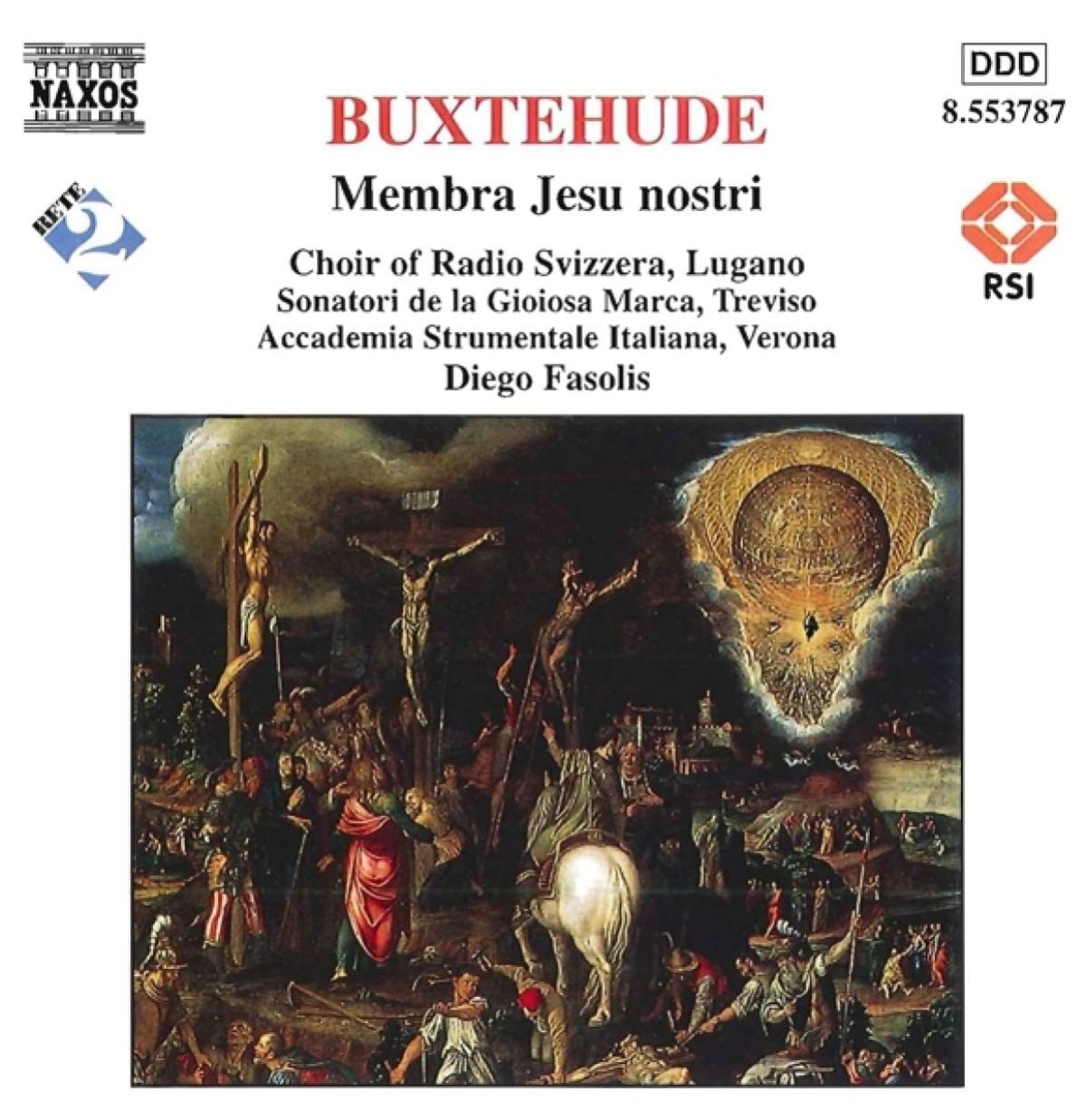 Afbeelding van Accademia Strumentale Italiana Verona, Diego Fasolis - Buxtehude: Membra Jesu Nostri