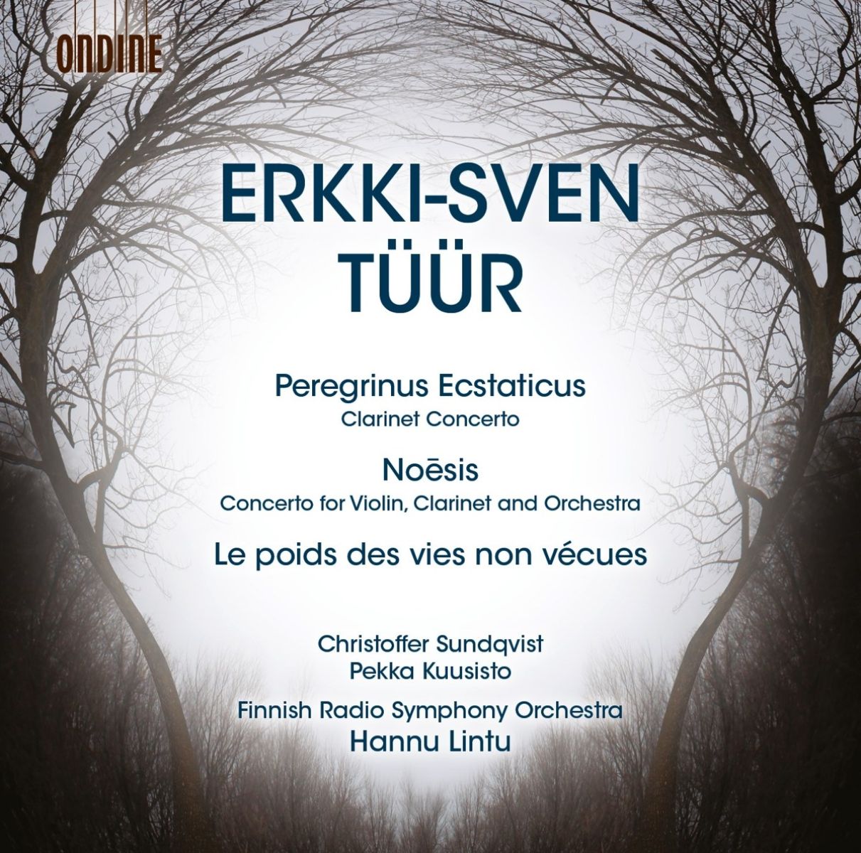 Afbeelding van Hannu Lintu, Radion Sinfoniaorkesteri, Pekka Kuusisto, Christoffer Sundqvist - Erkki-Sven Tüür: Peregrinus Ecstaticus | Le Poids Des Vies Non Vécues | Noesis