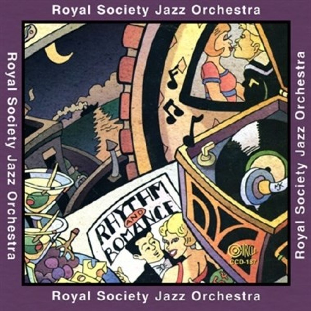 Afbeelding van Don Neely's Royal Society Jazz Orchestra - Rhythm and Romance