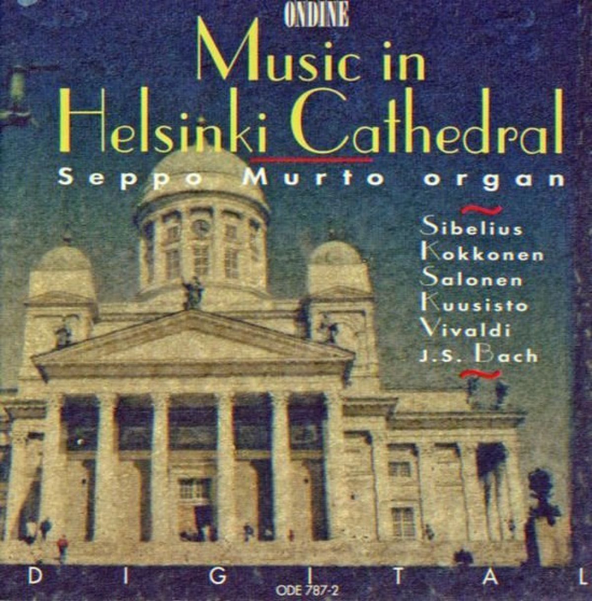 Murto Seppo - Vivaldi: Organ Music In Helsinki Cathedral