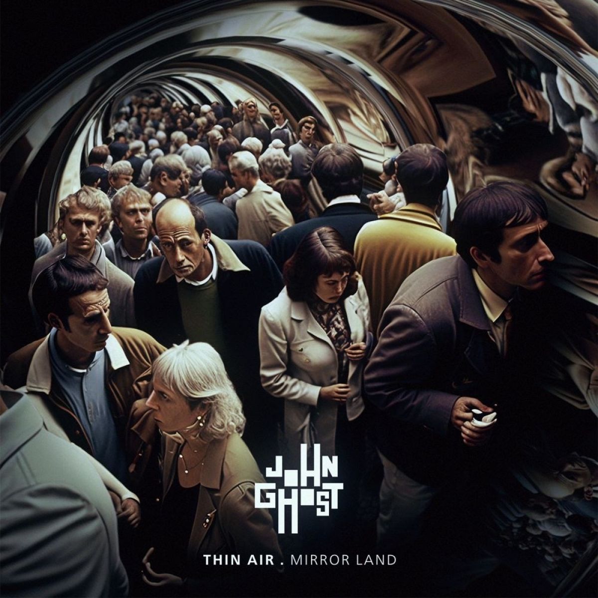 Afbeelding van John Ghost - Thin Air . Mirror Land