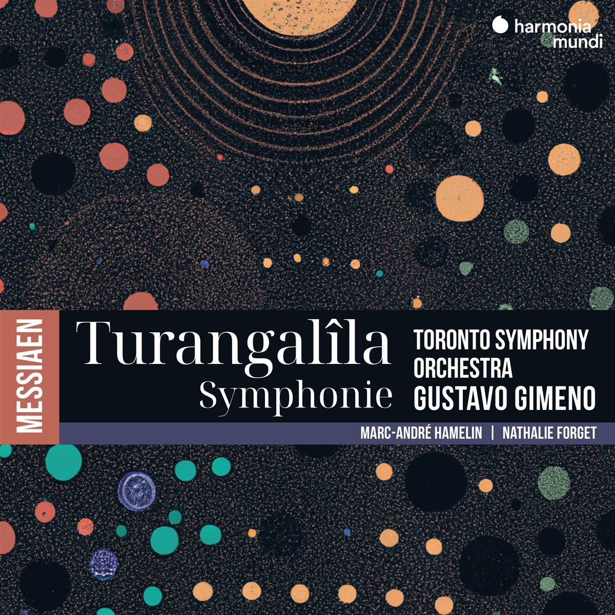 Afbeelding van Toronto Symphony Orchestra, Gustavo Gimeno, Marc-André Hamelin, Nathalie Forget - Messiaen: Turangalîla-Symphonie