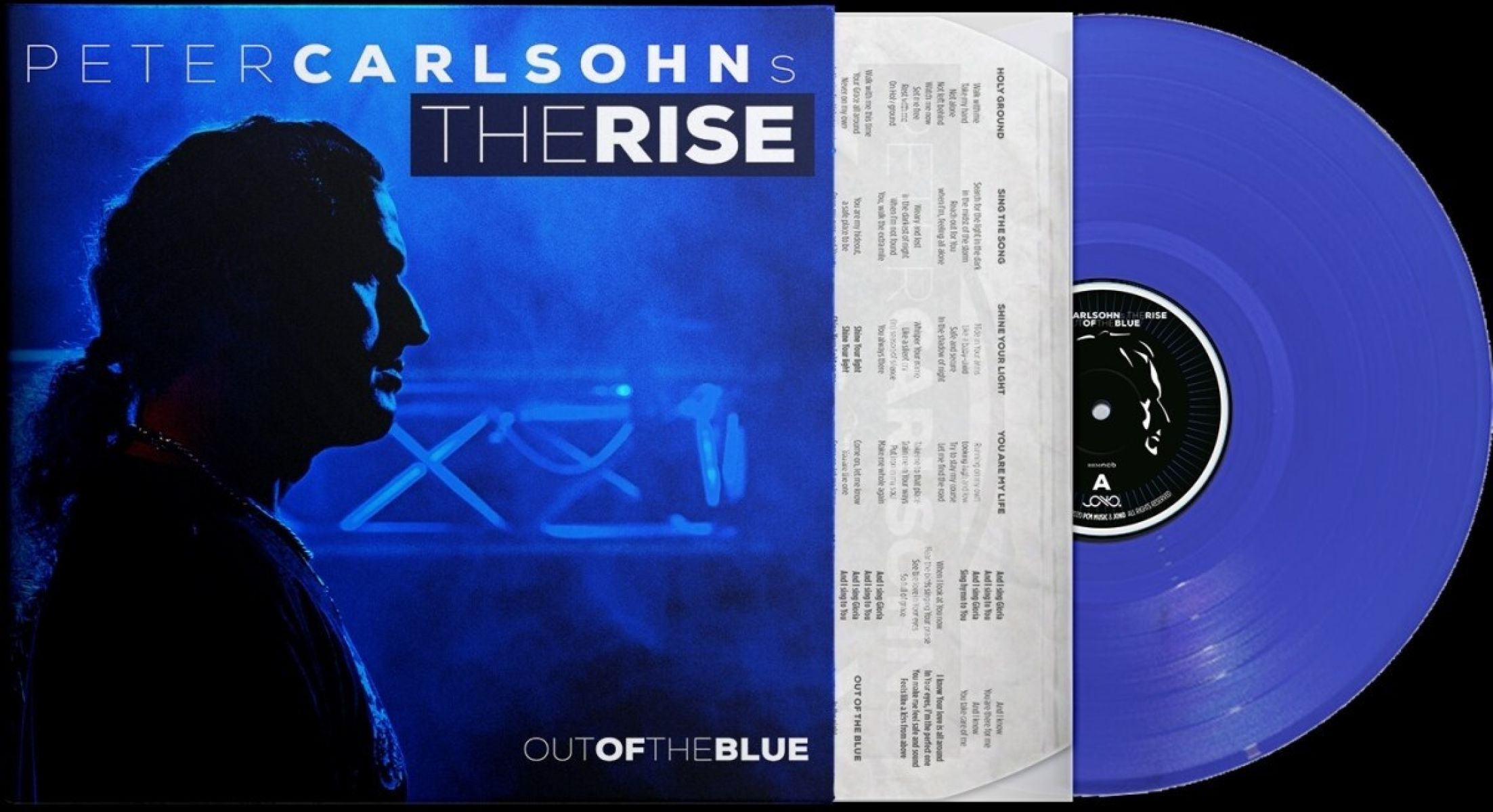 Afbeelding van Peter Carlsohn's The Rise - Out Of The Blue