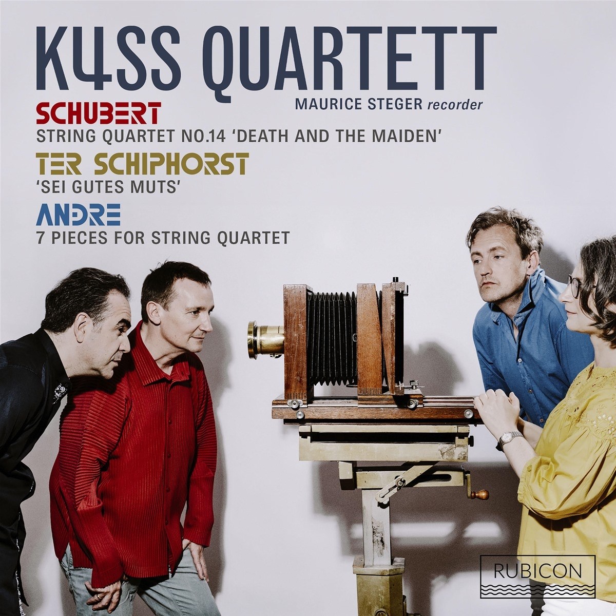 Afbeelding van Kuss Quartett - Schubert: String Quartet No. 14 'Death And The Maiden'
