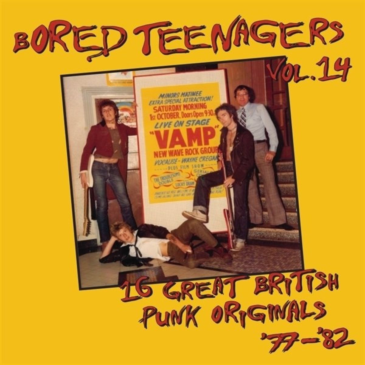 Various Artists - Bored Teenagers Vol.14: 16 Great British Punk Originals '77-'82