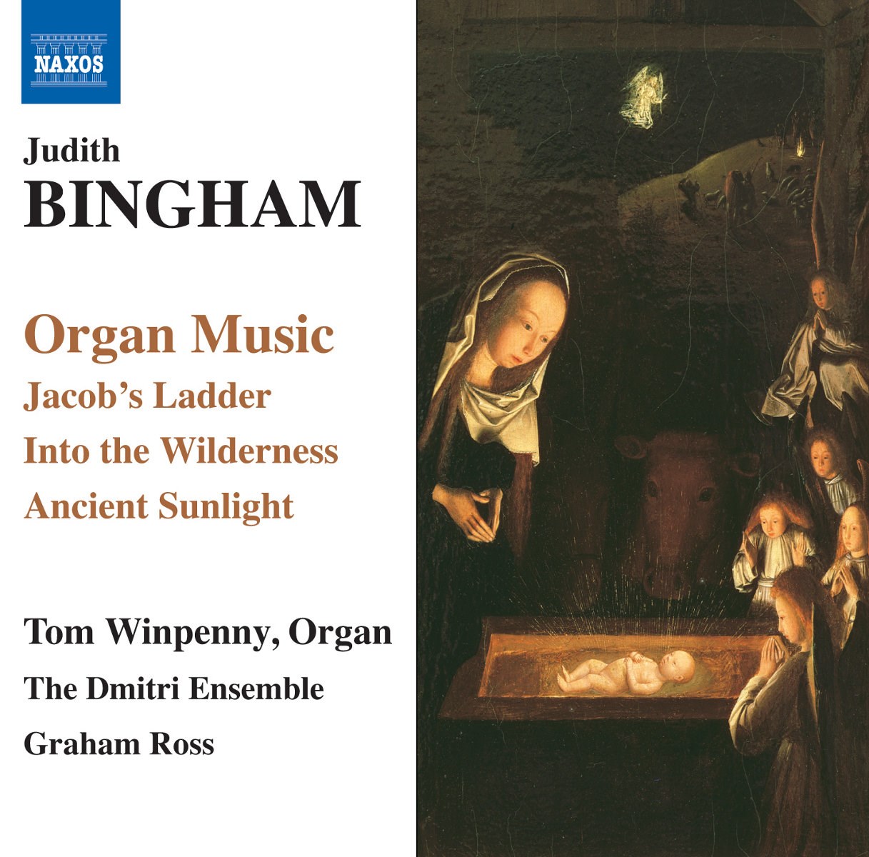 Afbeelding van Tom Winpenny, The Dmitri Ensemble, Graham Ross - Bingham: Organ Music - Jacob's Ladder | Into To The Wilderness