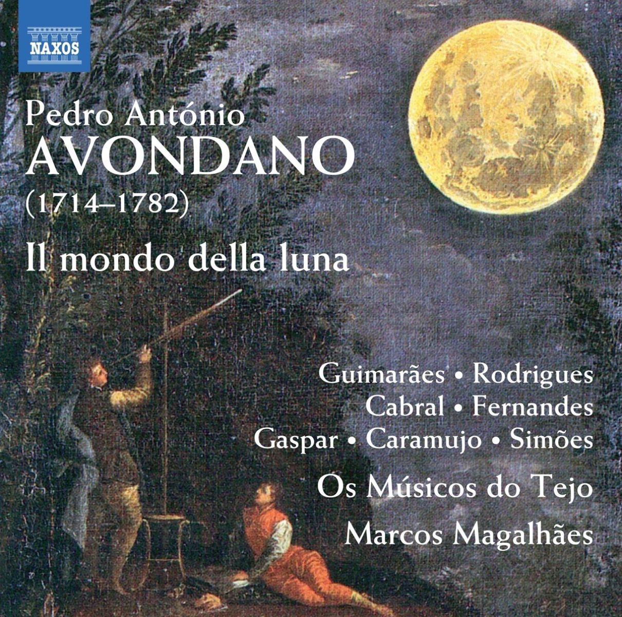 Afbeelding van João Fernandes, Susana Gaspar, Carla Caramujo, Carla Simões, Os Músicos Do Tejo, Marcos Magalhães - Il Mondo Della Luna
