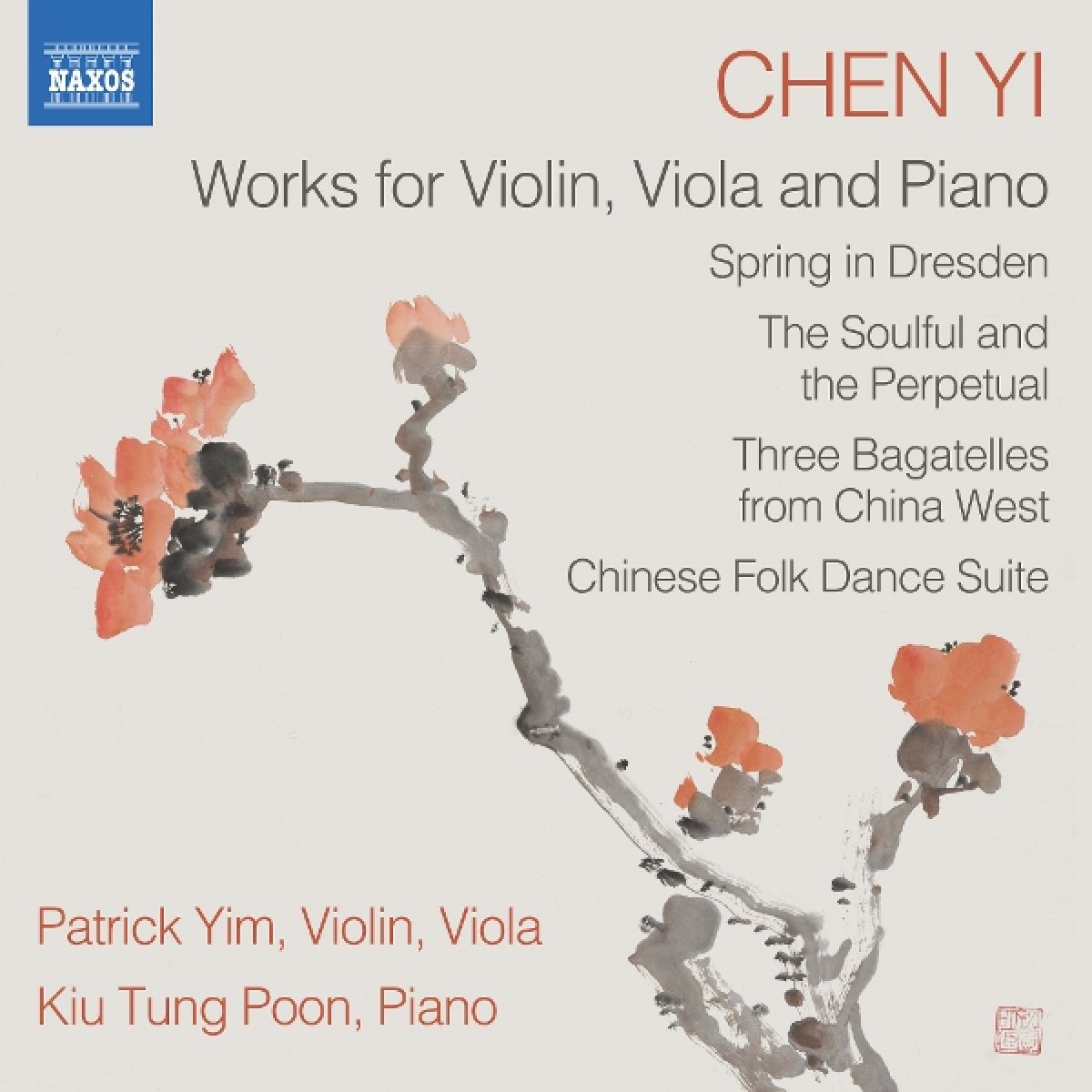 Afbeelding van Patrick Yim, Kiu Tung Poon - Yi: Works For Violin, Viola And Piano