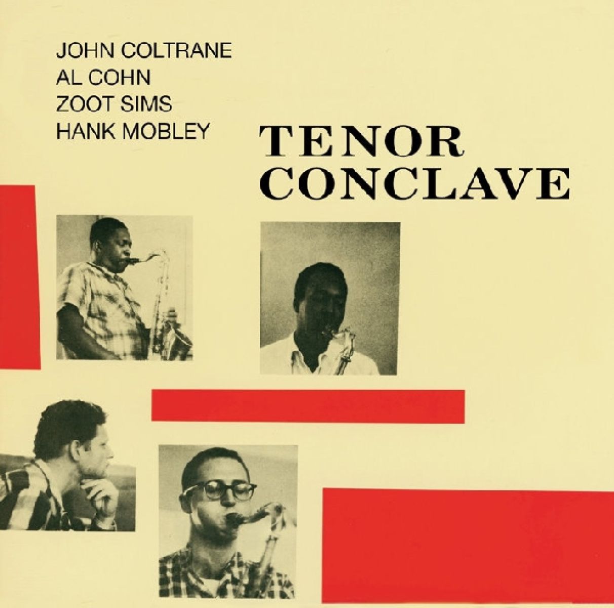 Afbeelding van John Coltrane, Al Cohn, Zoot Sims, Hank Mobley - Tenor Conclave