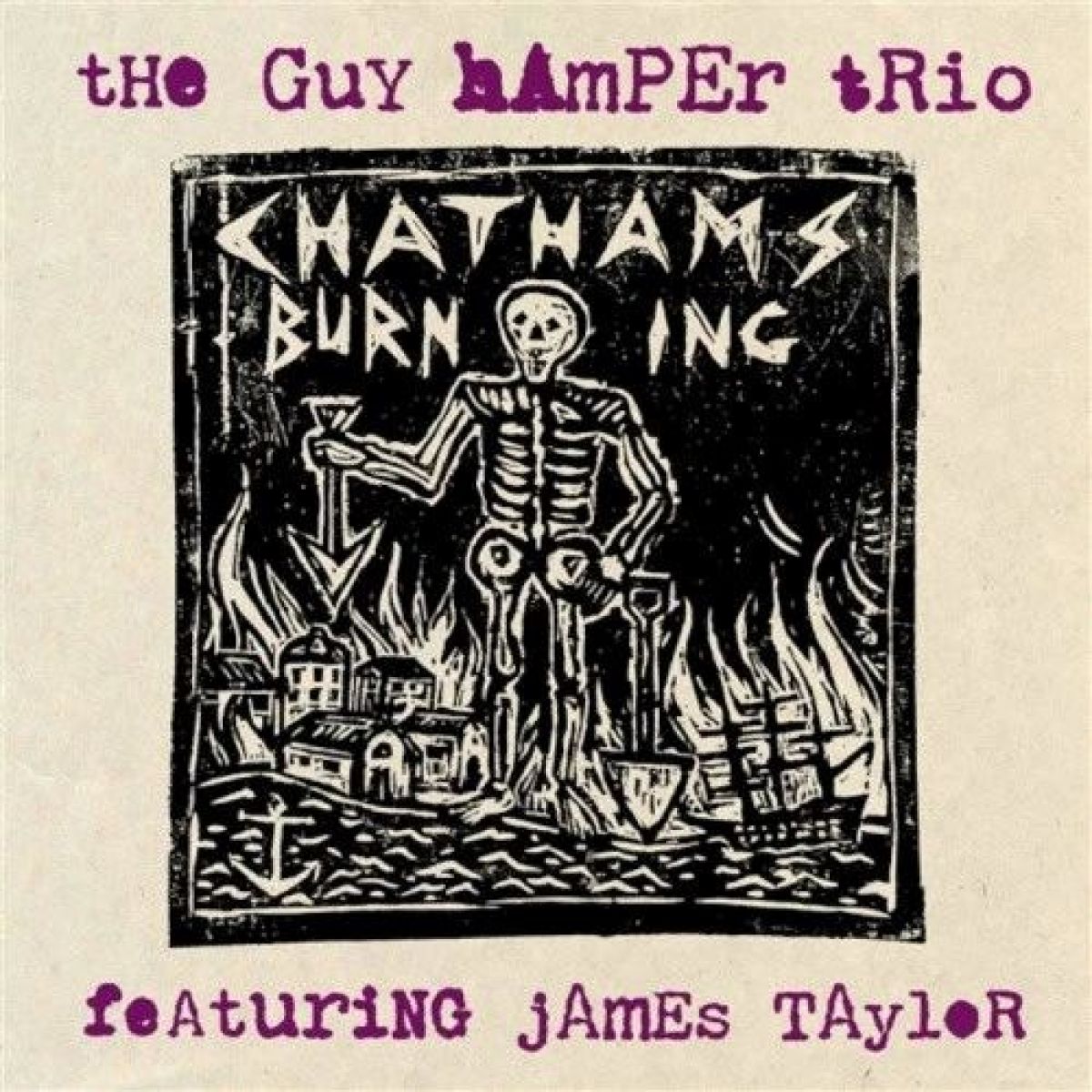 Afbeelding van The Guy Hamper Trio Featuring James Taylor - Chatham's Burning