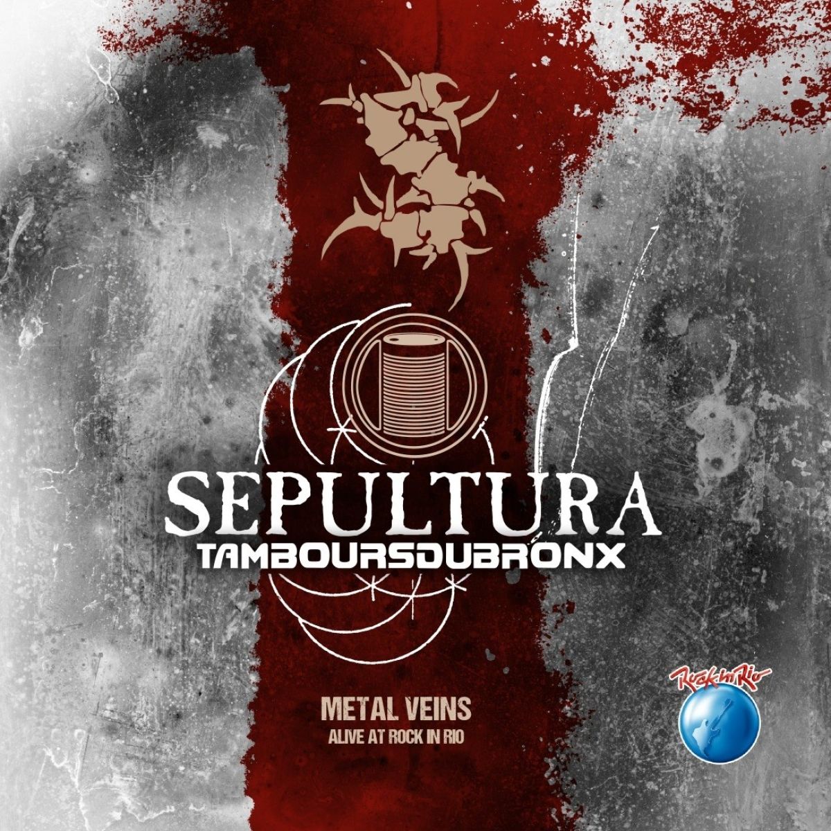Afbeelding van Sepultura & Les Tambours Du Bronx - Metal Veins - Alive At Rock In Rio