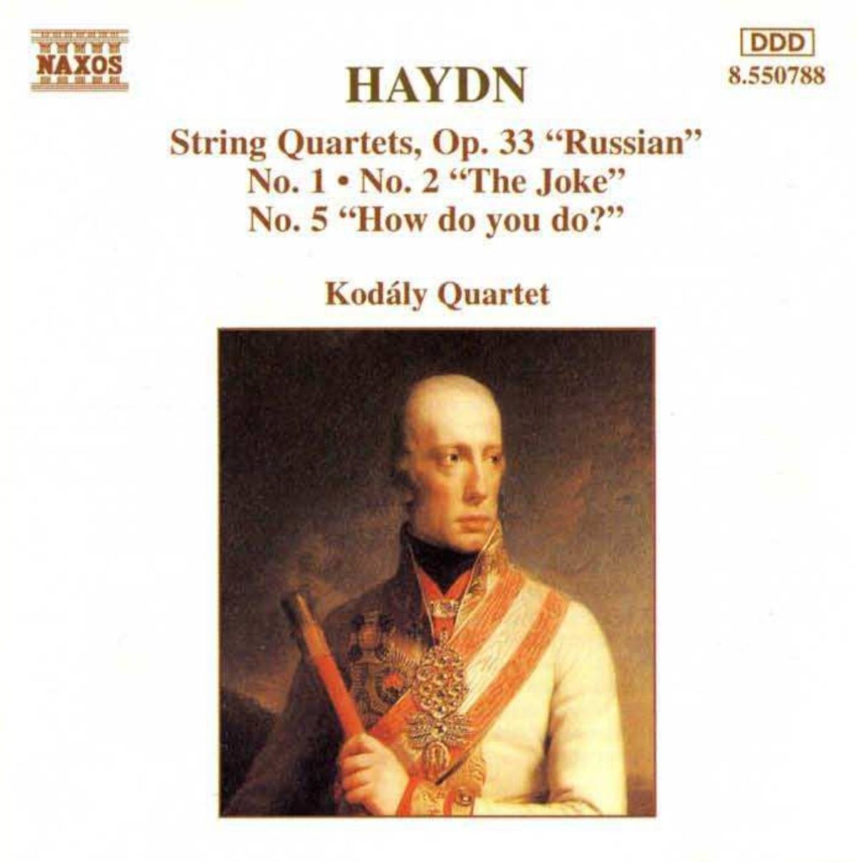 Afbeelding van Kodály Quartet - Haydn: String Quartets Op. 33, Nos. 1, 2,