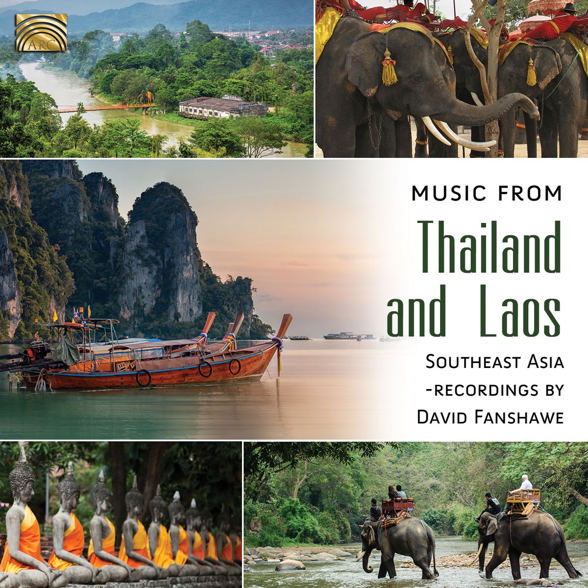 Afbeelding van Various Artists - Music From Thailand And Laos. Rec. David Fanshawe
