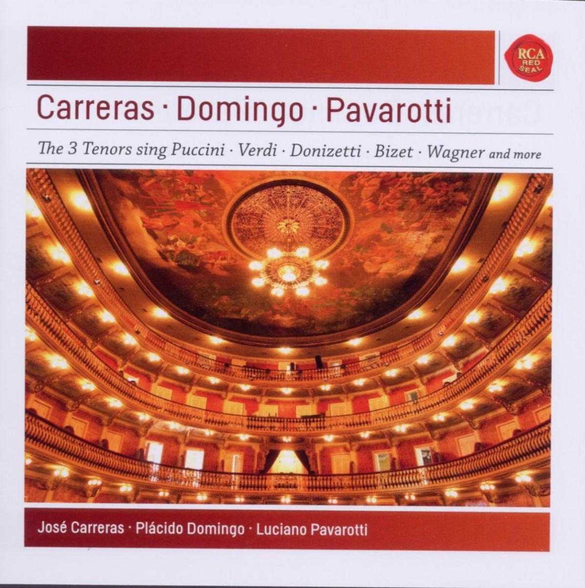 Afbeelding van Pavarotti - Domingo - Carreras: The Best Of The 3 Tenors - Sony Classical Masters