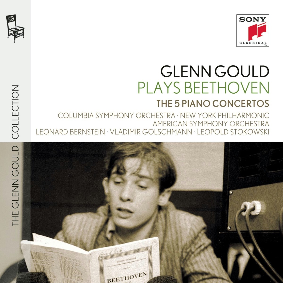 Afbeelding van Glenn Gould, Columbia Symphony Orchestra, New York Philharmonic, American Symphony Orchestra - Glenn Gould Plays Beethoven - The 5 Piano Concertos