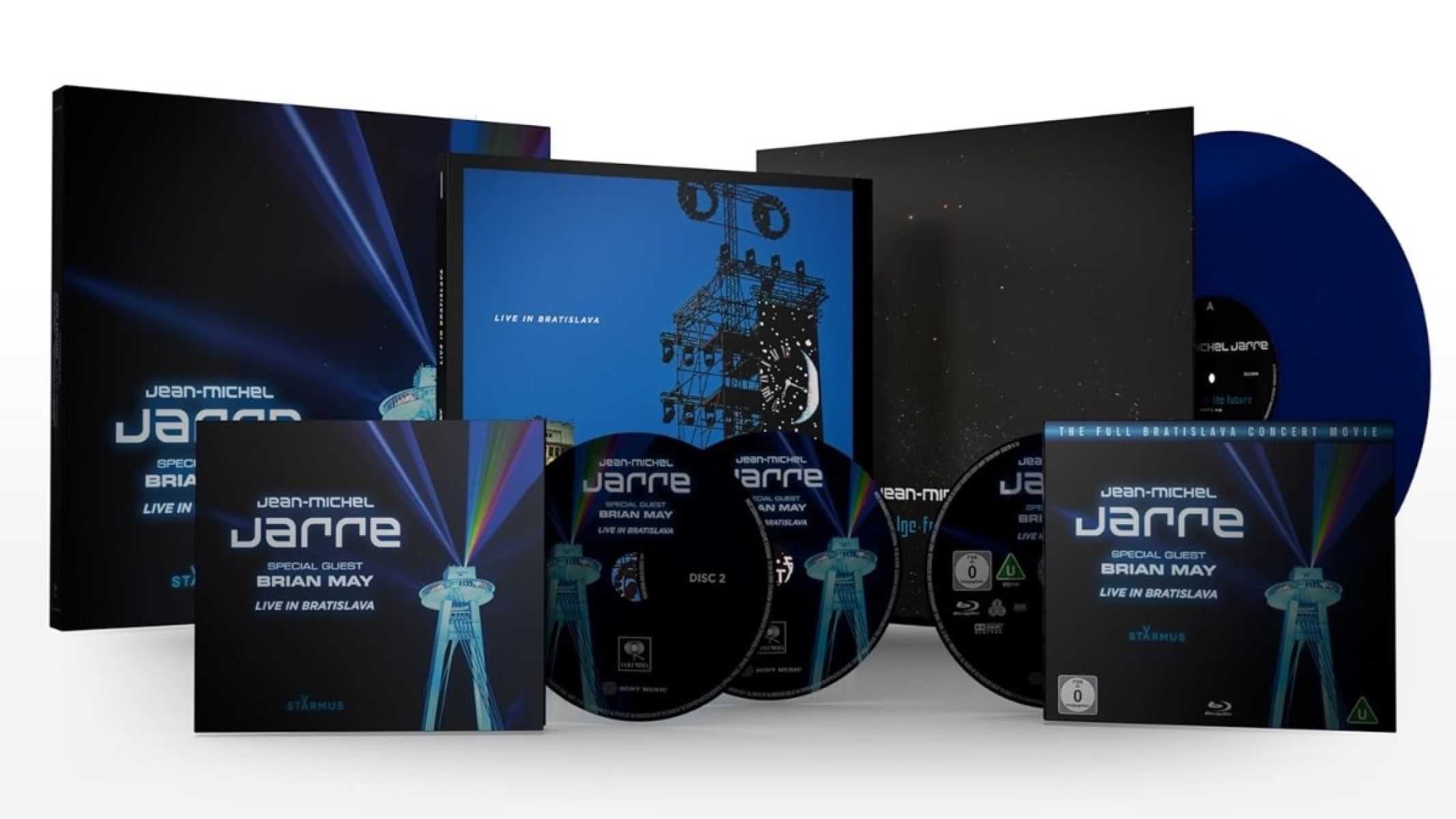 Afbeelding van Jean-Michel Jarre - Live In Bratislava