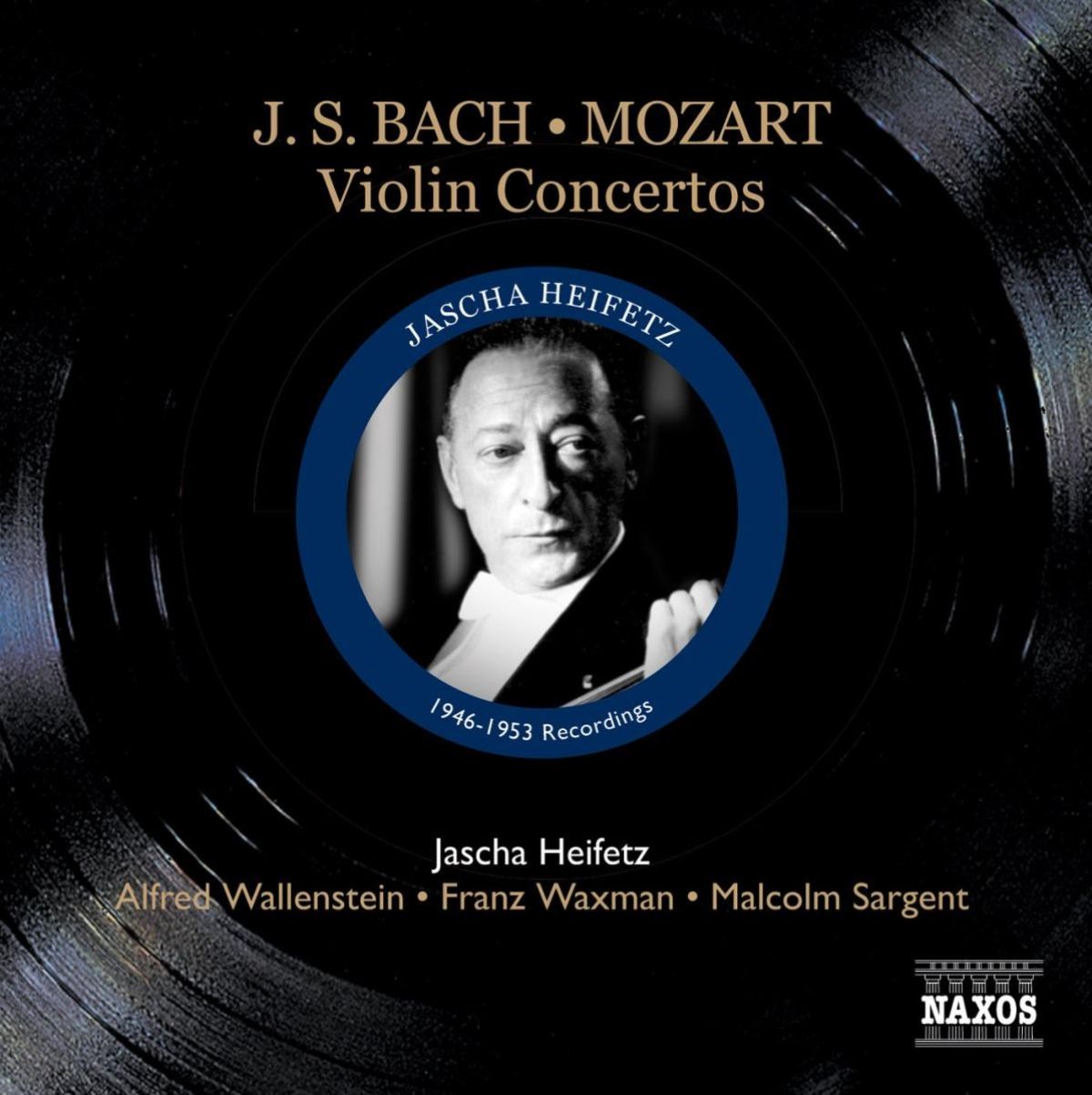 Afbeelding van Jascha Heifetz - Violin Concertos (J.S. Bach & Mozart)
