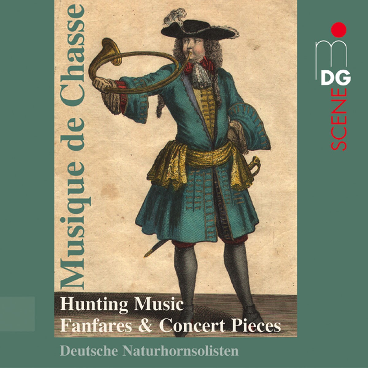 Afbeelding van Deutsche Naturhorn Solisten - Hunting Music Fanfares & Concert Pieces