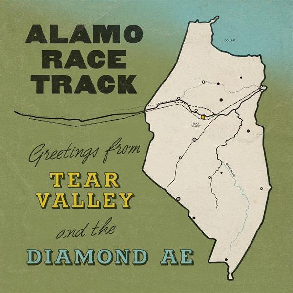 Afbeelding van Greetings From Tear Valley And The Diamond Ae
