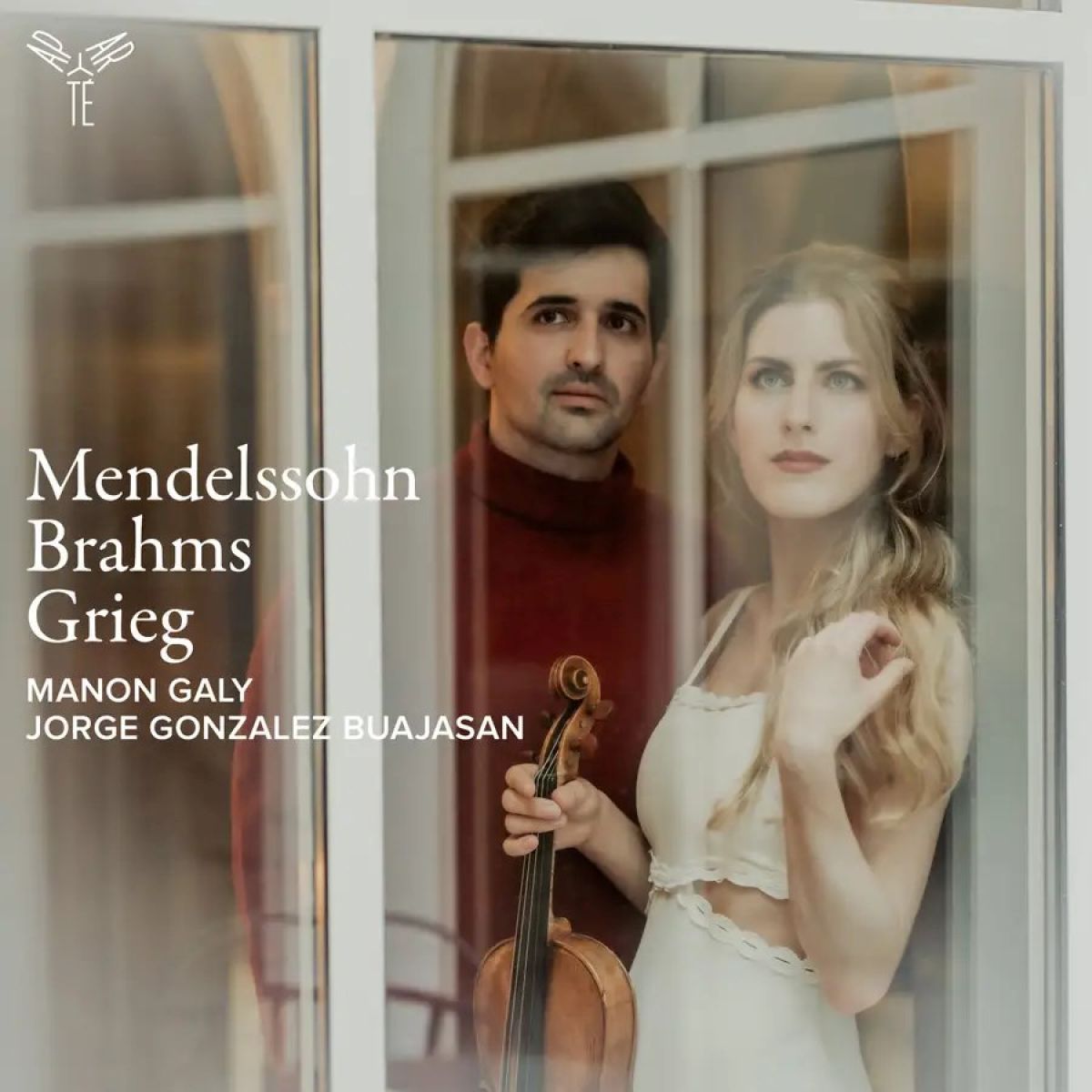 Afbeelding van Manon Galy & Jorge Gonzalez Buajasan - Mendelssohn / Brahms / Grieg: Violin Sonatas
