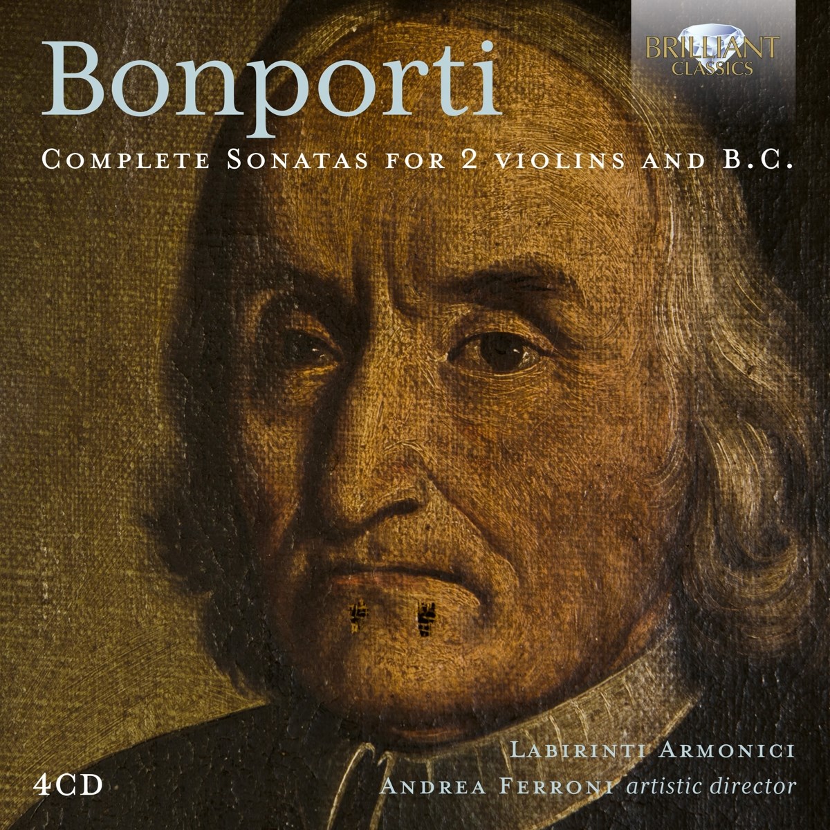Afbeelding van Labirinti Armonic & Andrea Ferroni - Bonporti: Complete Sonatas For 2 Violins And B.C.