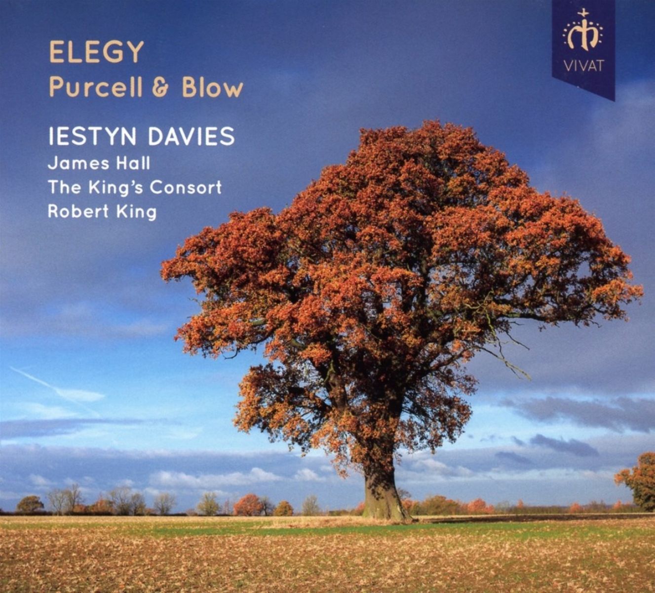 Afbeelding van Iestyn Davies, James Hall, The King's Consort, Robert King - Elegy, Purcell & Blow